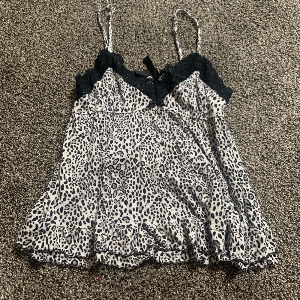 cheetah print tank top